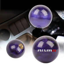Load image into Gallery viewer, Brand New Universal Nismo Pearl Purple Round Ball Shift Knob Car Gear MT Manual Shifter