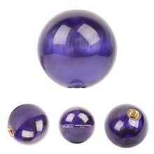 Load image into Gallery viewer, Brand New Universal Mugen Power Pearl Purple Round Ball Shift Knob Car Gear MT Manual Shifter