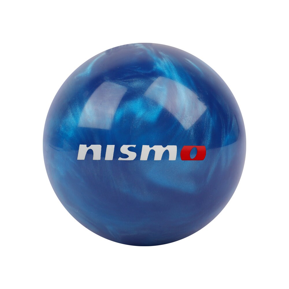 Brand New Universal Nismo Pearl Blue Round Ball Shift Knob Automatic Car Gear Shifter