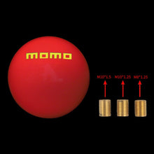 Load image into Gallery viewer, Brand New Jdm Momo Universal Glow In the Red Round Ball Shift Knob M8 M10 M12 Adapter