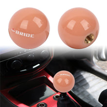 Load image into Gallery viewer, Brand New Jdm Bride Universal Glow In the Red Round Ball Shift Knob M8 M10 M12 Adapter