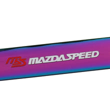 Load image into Gallery viewer, Brand New 1PCS Mazdaspeed Neo Chrome Stainless Steel License Plate Frame W/ Screw Caps
