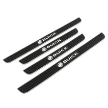 Load image into Gallery viewer, Brand New 4PCS Universal Buick Silver Rubber Car Door Scuff Sill Cover Panel Step Protector