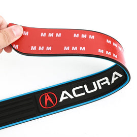 Brand New 4PCS Universal Acura Blue Rubber Car Door Scuff Sill Cover Panel Step Protector
