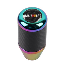 Load image into Gallery viewer, Brand New Universal Ralliart Neo-Chrome Real Carbon Fiber Racing Gear Stick Shift Knob For MT Manual M12 M10 M8