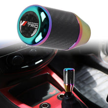 Load image into Gallery viewer, Brand New Universal TRD Neo-Chrome Real Carbon Fiber Racing Gear Stick Shift Knob For MT Manual M12 M10 M8