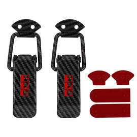 Brand New Universal HKS Carbon Fiber Car Bumper Trunk Fender Hatch Lids Quick Release Fastener