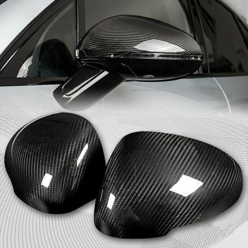 Brand New 2015-2022 Porsche Macan 100% Real Carbon Fiber Side View Mirror Cover Cap