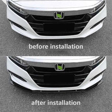 Load image into Gallery viewer, Brand New 3PCS 2018-2020 Honda Accord 4DR Carbon Fiber Look Front Body Bumper LIP Kit