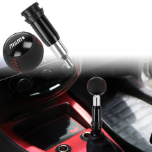 Load image into Gallery viewer, Brand New Nismo Leather Black Round Ball Shift Knob Automatic Car Racing Gear Shifter