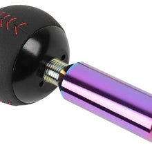 Load image into Gallery viewer, Brand New Universal Ralliart Black Leather Ball Manual Gear Stick Shift Knob Lever Shifter Long