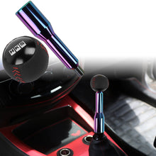 Load image into Gallery viewer, Brand New Universal HKS Black Leather Ball Manual Gear Stick Shift Knob Lever Shifter Long