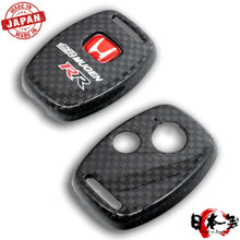 Load image into Gallery viewer, Brand New JDM Mugen RR Real Carbon Fiber Key Fob Cover For Honda Accord Civic Crv Jazz Fit SI