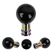 Load image into Gallery viewer, Brand New Mugen Universal Jdm Round Ball Black Manual Car Racing Gear Shift Knob Shifter M12 M10 M8