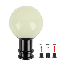 Load image into Gallery viewer, Brand New Universal Jdm Round Ball Crystal Clear Bubble Manual Car Racing Gear Shift Knob Shifter M12 M10 M8