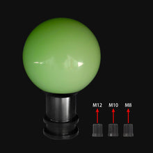Load image into Gallery viewer, Brand New Universal Jdm Round Ball Crystal Clear Bubble Manual Car Racing Gear Shift Knob Shifter M12 M10 M8