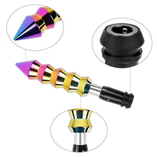 Load image into Gallery viewer, Brand New Universal Bamboo Spiked Style Neo-Chrome Automatic Car Gear Shift Knob Shifter