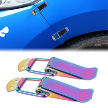 Load image into Gallery viewer, Brand New Universal Neo-Chrome Car Bumper Trunk Fender Hatch Lids Quick Release Fastener 4&quot;