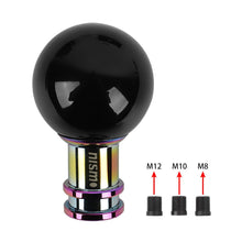 Load image into Gallery viewer, Brand New Nismo Universal Jdm Round Ball Black Manual Car Racing Gear Shift Knob Shifter M12 M10 M8