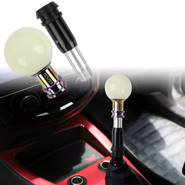 Brand New Universal Jdm Nismo Round Ball Glow in Dark Green Automatic Car Racing Gear Shift Knob Shifter M12 M10 M8