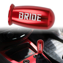 Load image into Gallery viewer, Brand New Universal BRIDE Red Bullet Aluminum Alloy Red Manual Gear Shift Knob Lever Shifter