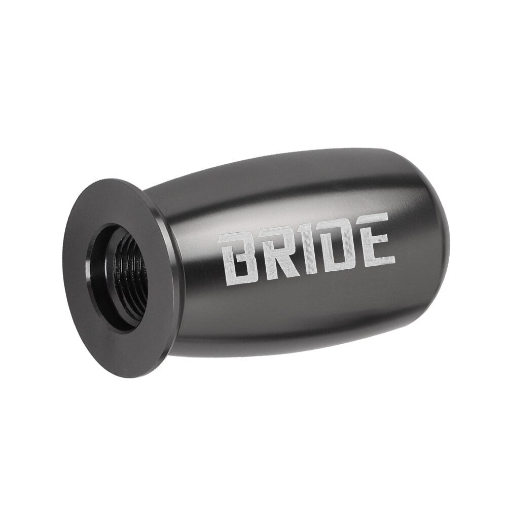 Brand New Universal BRIDE Gunmetal Bullet Aluminum Alloy Gunmetal Manual Gear Shift Knob Lever Shifter