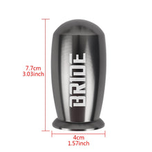 Load image into Gallery viewer, Brand New Universal BRIDE Gunmetal Bullet Aluminum Alloy Gunmetal Manual Gear Shift Knob Lever Shifter