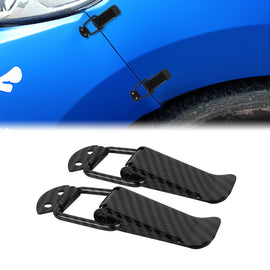 Brand New Universal Carbon Fiber Car Bumper Trunk Fender Hatch Lids Quick Release Fastener