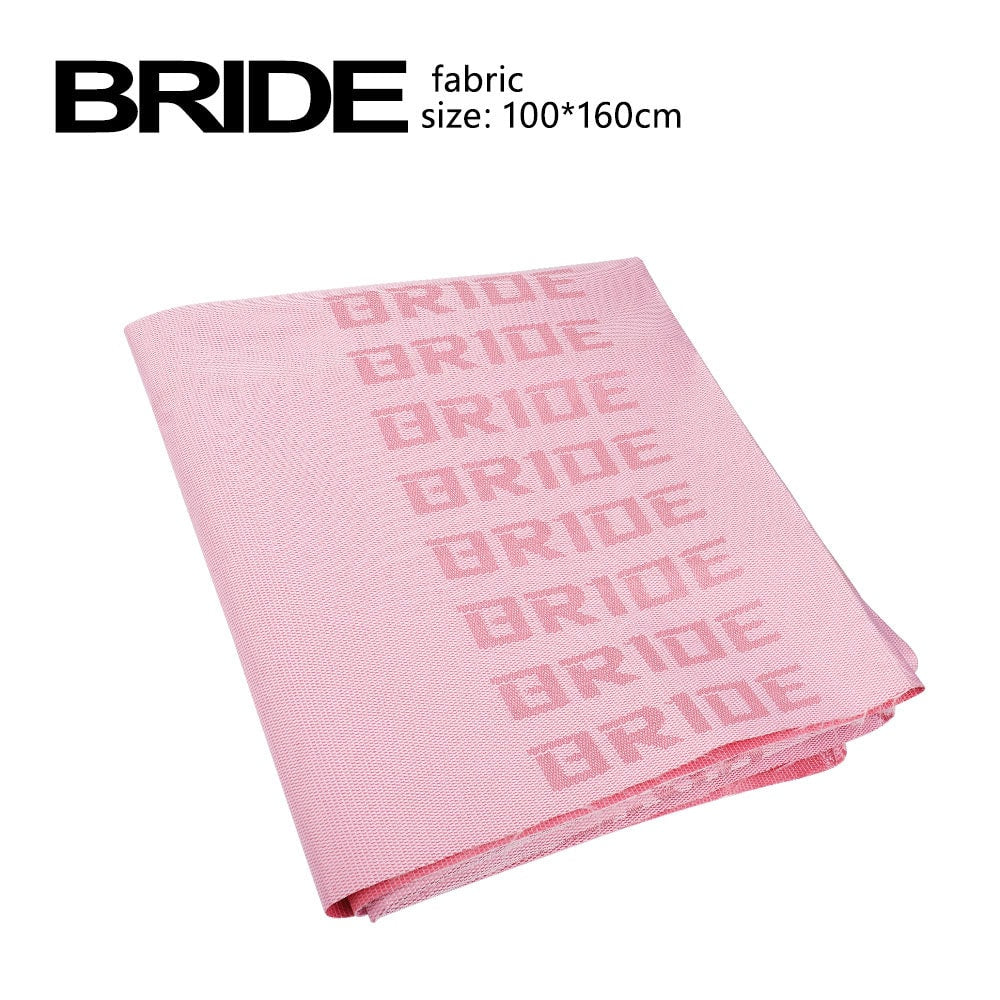 BRAND NEW Full Pink JDM Bride Fabric Cloth For Car Seat Panel Armrest Decoration 1M×1.6M