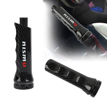 Load image into Gallery viewer, Brand New 1PCS Nismo Carbon Fiber Look Style Car Handle Hand Brake Sleeve Universal Fitment Cover