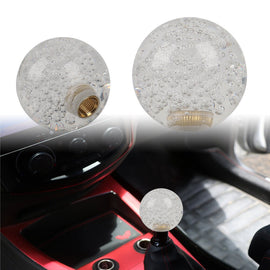 Brand New Ball 60mm Manual Transmission Red Diamond Crystal Bubble Shift Knob