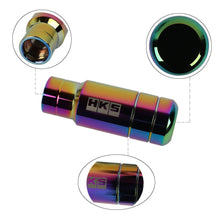 Load image into Gallery viewer, Brand New 9CM HKS Racing Aluminum Neo-Chrome Manual Gear Shift Knob Shifter M8 M10 M12