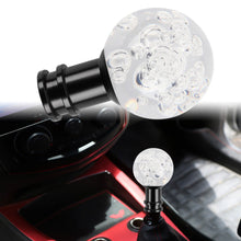 Load image into Gallery viewer, Brand New Universal Jdm Round Ball Crystal Clear Bubble Manual Car Racing Gear Shift Knob Shifter M12 M10 M8