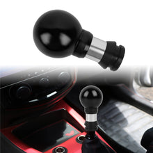 Load image into Gallery viewer, Brand New Universal JDM Round Ball Black Aluminum Automatic Gear Shift Knob Shifter