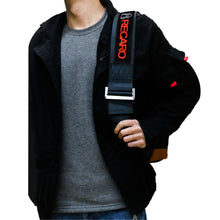 Load image into Gallery viewer, Brand New JDM Recaro Bride Racing Black Harness Adjustable Shoulder Strap Back Pack