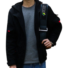 Brand New JDM Bride Racing Black Harness Adjustable Shoulder Strap Back Pack