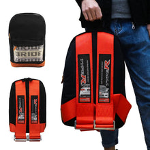 Load image into Gallery viewer, Brand New JDM Type R Racing Bride Racing Red Harness Adjustable Shoulder Strap Back Pack