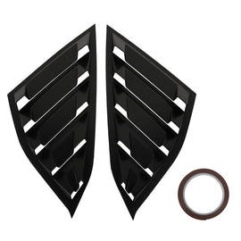 Brand New JDM Honda Accord 2018-2022 Glossy Black Side Vent Window Quarter Louver Cover