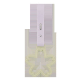 Brand New Flower White Glow in the Dark JDM TSURIKAWA Ring Subway Train Bus Handle Strap Charm Drift