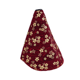Brand New JDM Red Wave Bird Cherry Blossom Sakura Shift Boot Cover Universal Manual & Transmission