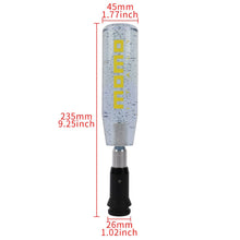 Load image into Gallery viewer, Brand New Universal Glitter Transparent Blue Momo Automatic Shift Knob Racing Gear Shift Knob M12 M10 M8