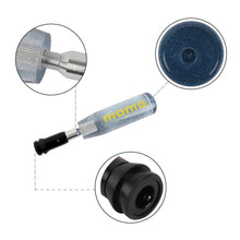 Load image into Gallery viewer, Brand New Universal Glitter Transparent Blue Momo Automatic Shift Knob Racing Gear Shift Knob M12 M10 M8