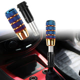 Brand New Universal Frosted Burnt Blue Aluminum Automatic Gear Stick Shift Knob Shifter Lever Head