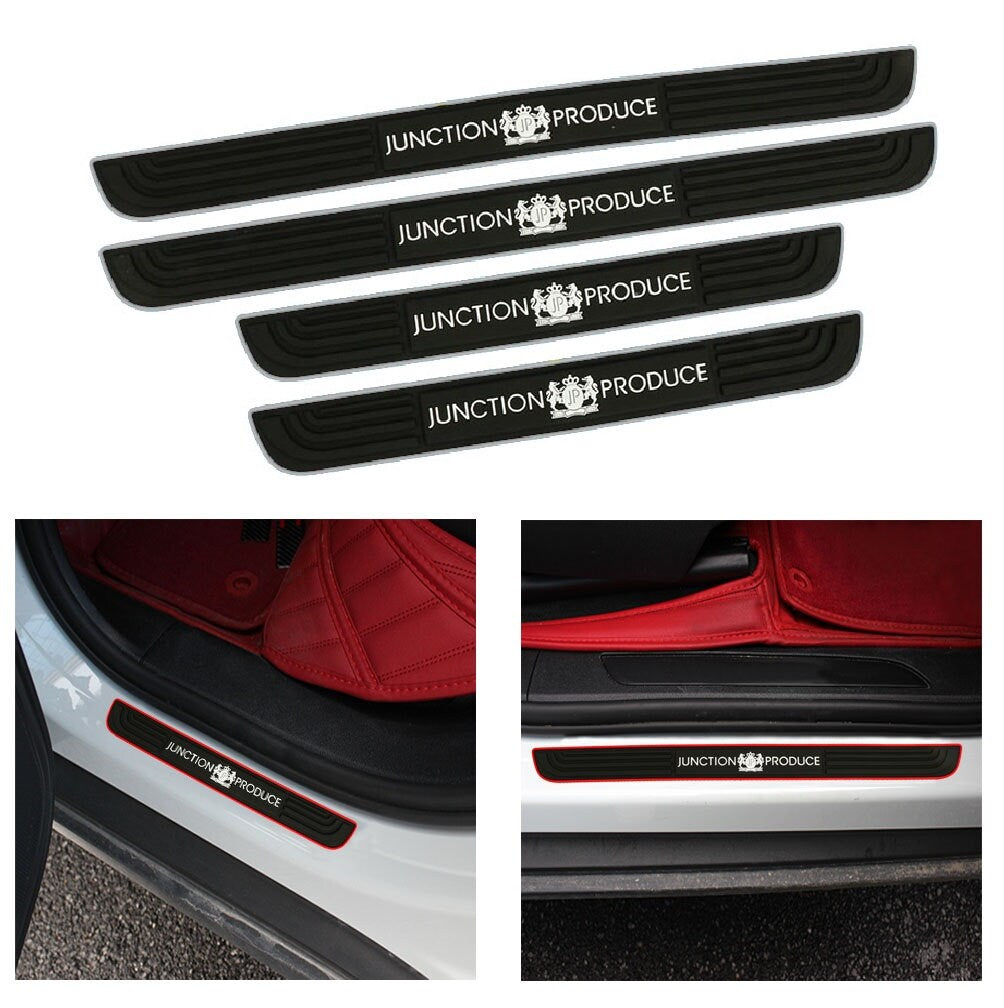 Brand New 4PCS Universal Honda Silver Rubber Car Door Scuff Sill Cover – JK  Racing Inc