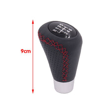 Load image into Gallery viewer, BRAND NEW 6 Speed Leather Aluminum Manual Shift Knob Gear Stick Shifter Lever Universal
