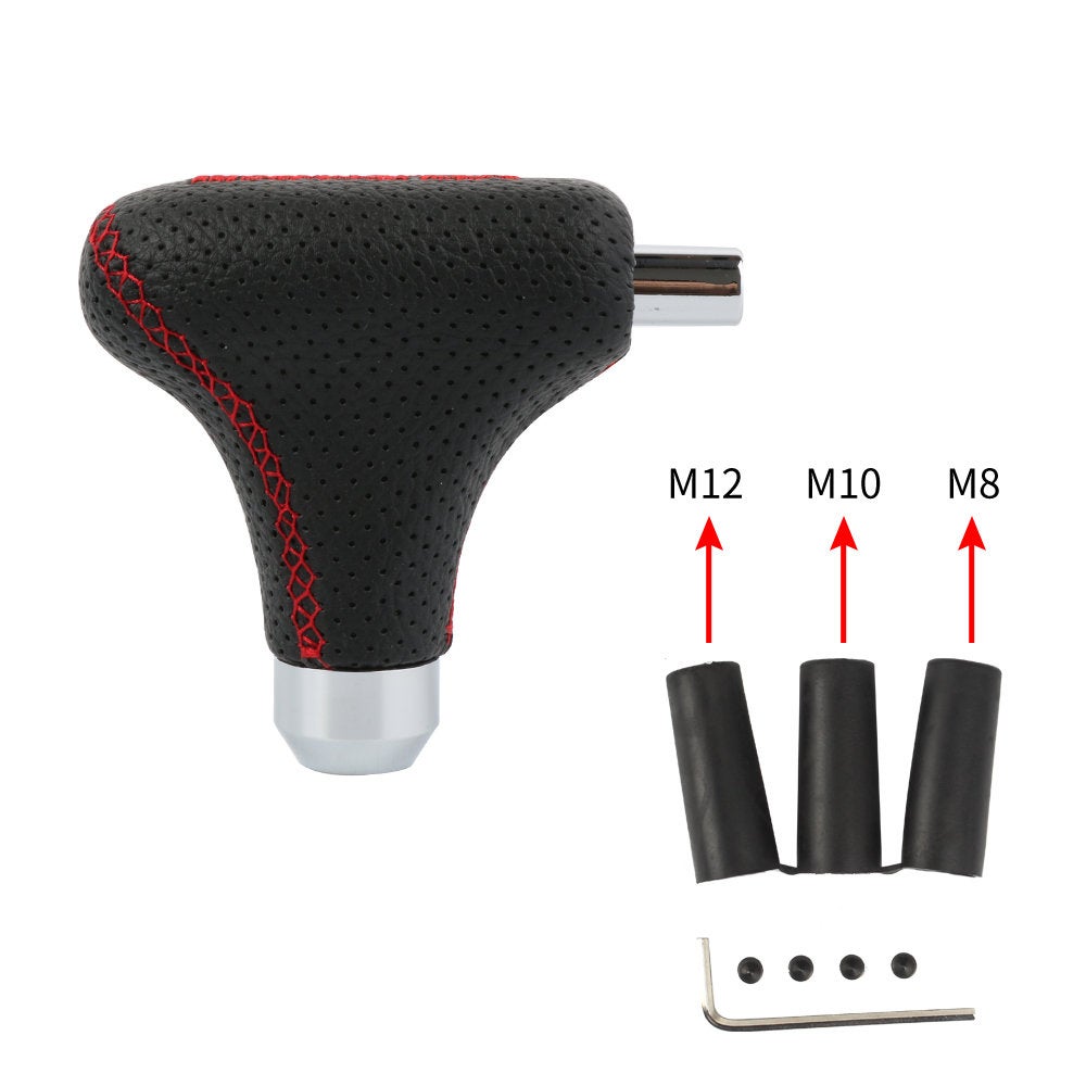 Brand New Mazdaspeed Universal Black Leather Automatic Transmission Shift Knob For Universal