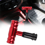 Brand New Aircraft Joystick Red Aluminum Automatic Car Racing Gear Shift Knob Universal