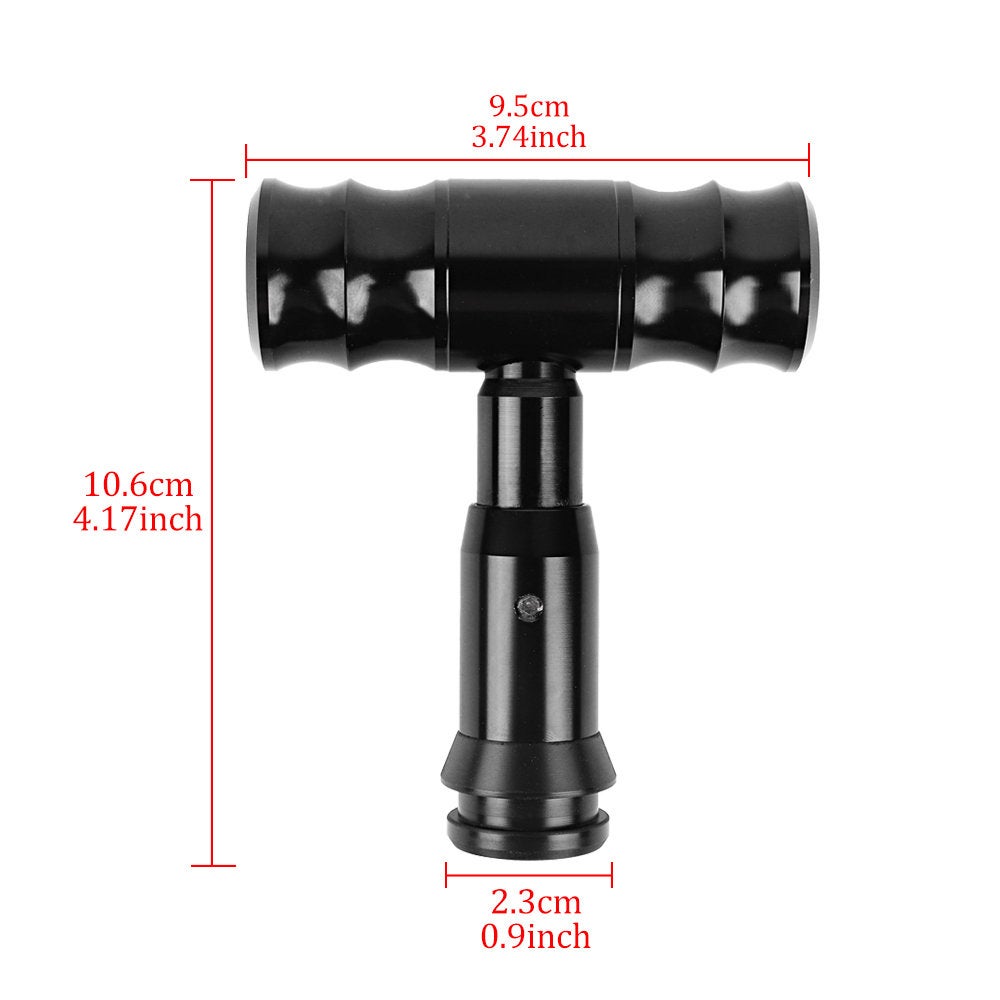 Brand New TRD Black Aircraft Joystick Automatic Car Gear Shift Knob Shifter Lever Head