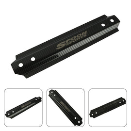 Brand New UNIVERSAL Spoon Sports Carbon Fiber Aluminum Car Battery Tie Down Mount Bracket Brace Bar
