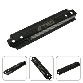 Brand New UNIVERSAL TRD Carbon Fiber Aluminum Car Battery Tie Down Mount Bracket Brace Bar